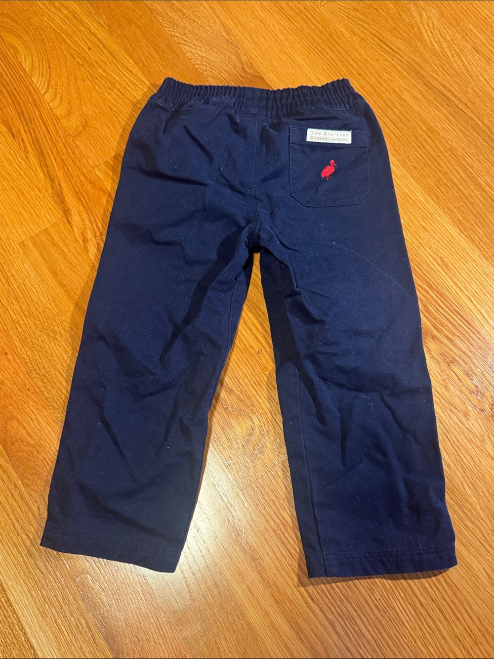 The Beaufort Bonnet Company Kids Cotton Pants in Blue Size 3T